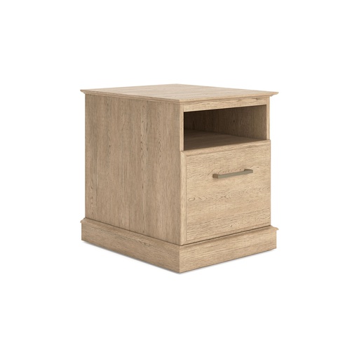 [H302-12] Ashley Elmferd - File Cabinet - Light Brown