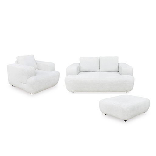 [30706_35_20_08] Ashley Bravestone 3-piece Set - 2S+1S+Ottoman