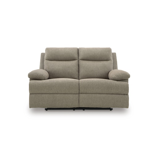 [9140586] Ashley Tarrant Reclining Loveseat - Mocha