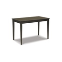 Ashley Kimonte Rectangular Dining Room Table - Dark Brown