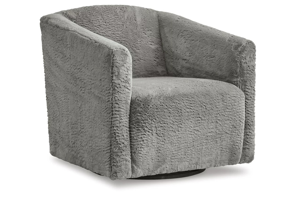 Ashley Bramner Swivel Accent Chair - Charcoal