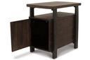 Ashley Valibry Chair Side End Table - Brown