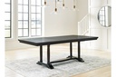 Ashley Welltern Rect Dining Room Ext Table