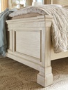 Ashley Bolanburg King Bed - Antique White
