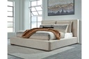 Ashley Langford Queen Bed - Beige