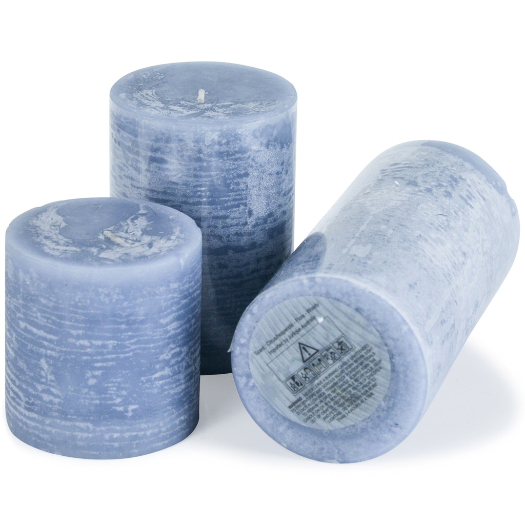 Pillar Candle (Set Of 3)
(4/Cs)