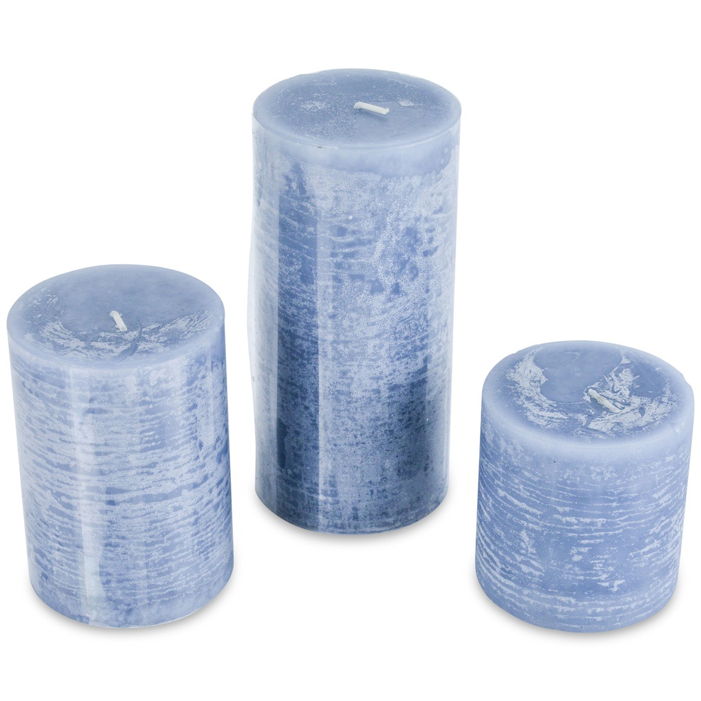 Pillar Candle (Set Of 3)
(4/Cs)