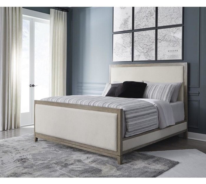 Ashley Chrestner King Bed - Gray