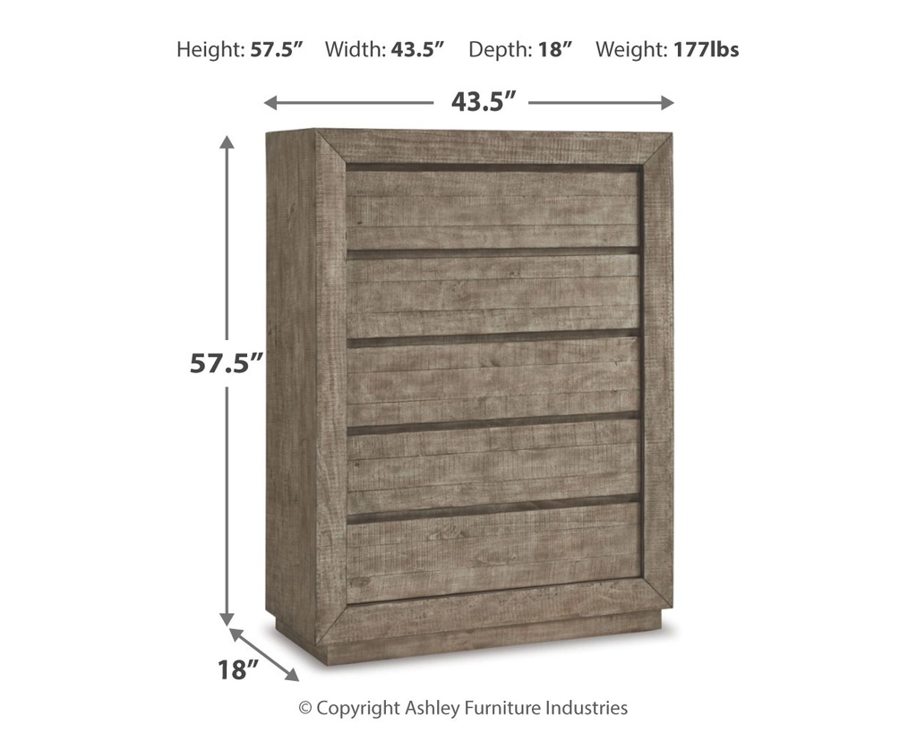 Ashley Langford Five Drawer Chest