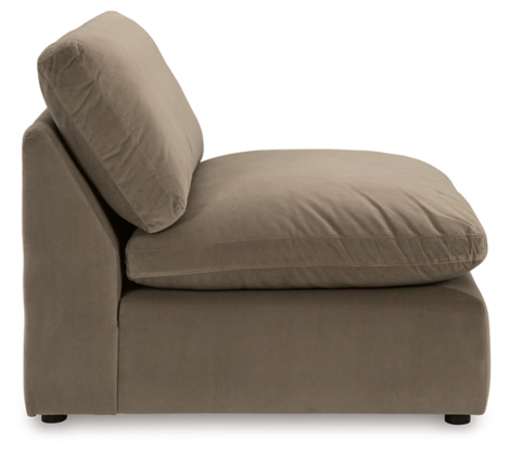 Ashley Sophie Armless Chair - Cocoa