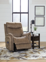 Ashley Lorreze Power Lift Recliner With Heat & Massage Function - Driftwood