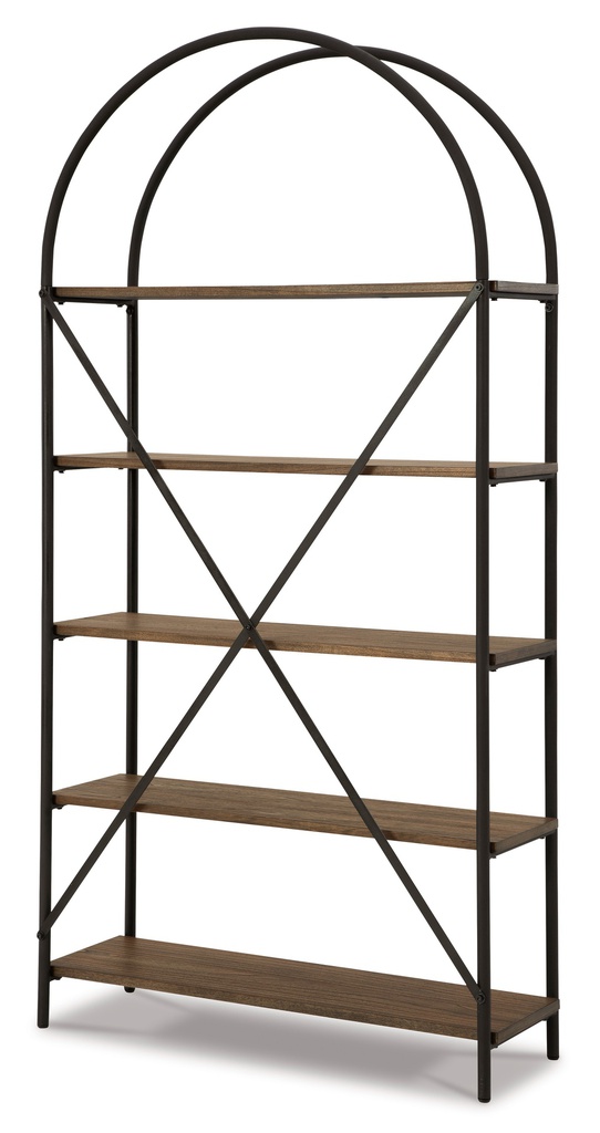 Ashley Galtbury Bookcase - Brown/Black