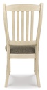 Ashley Bolanburg Dining Uph Side Chair (2/Cn) - Two-Tone