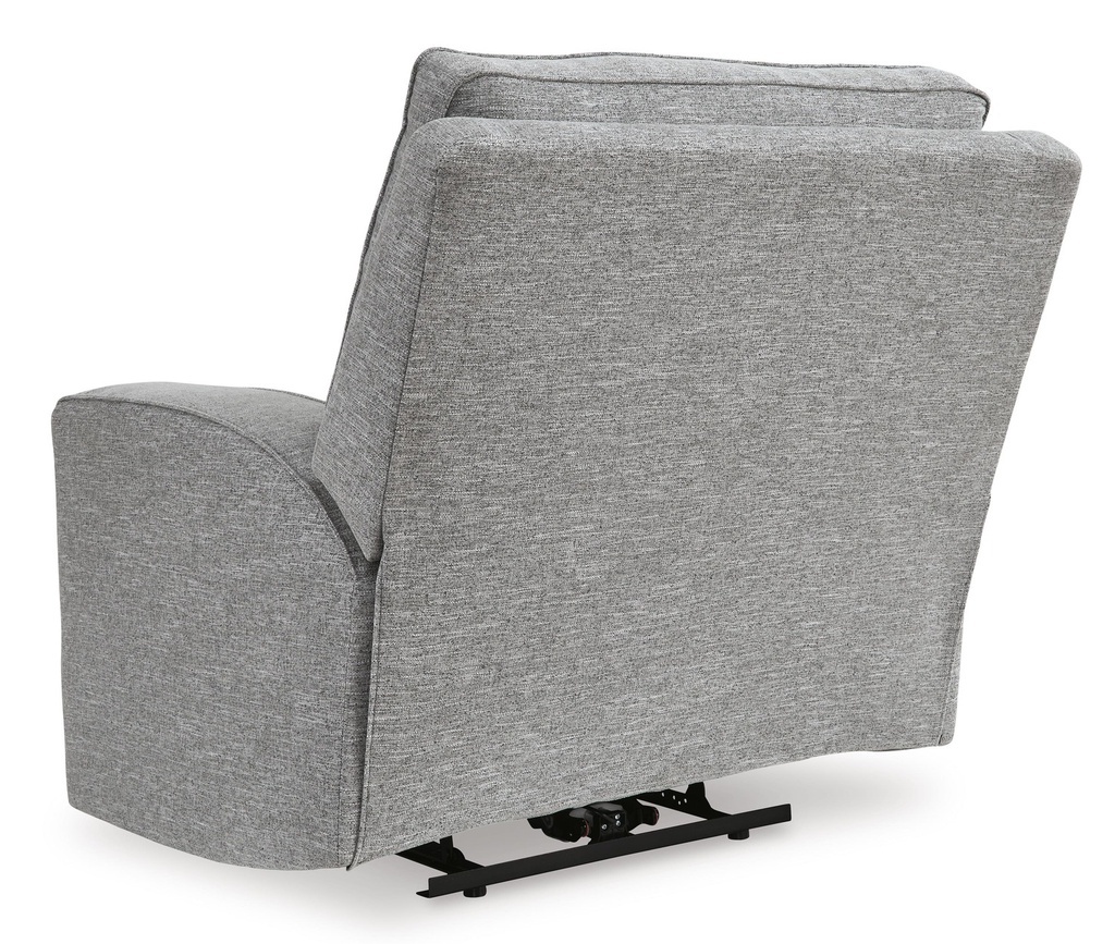 Ashley Biscoe Pwr Recliner/Adj Headrest - Pewter