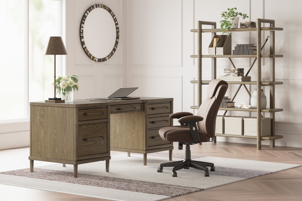 Ashley Roanhowe Home Office Desk - Brown