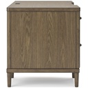 Ashley Roanhowe Home Office Desk - Brown