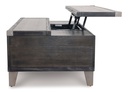 Ashley Todoe Lift Top Cocktail Table - Dark Gray