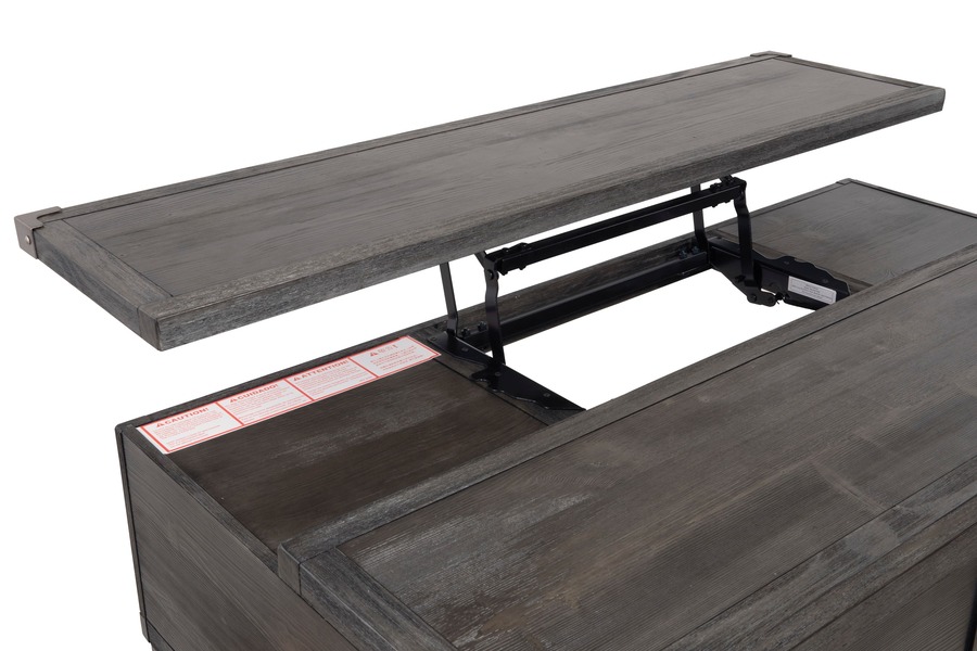 Ashley Todoe Lift Top Cocktail Table - Dark Gray