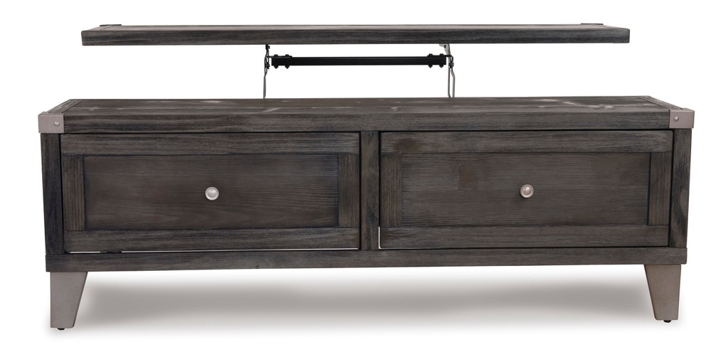 Ashley Todoe Lift Top Cocktail Table - Dark Gray