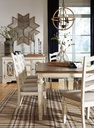 Ashley Realyn Rect Dining Room Ext Table - Chipped White