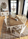 Ashley Realyn Rect Dining Room Ext Table - Chipped White