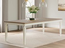 Ashley Realyn Rect Dining Room Ext Table - Chipped White