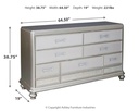 Ashley Coralayne Dresser - Silver