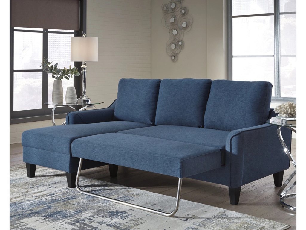 Ashley Jarreau Sofa Chaise Sleeper - Blue