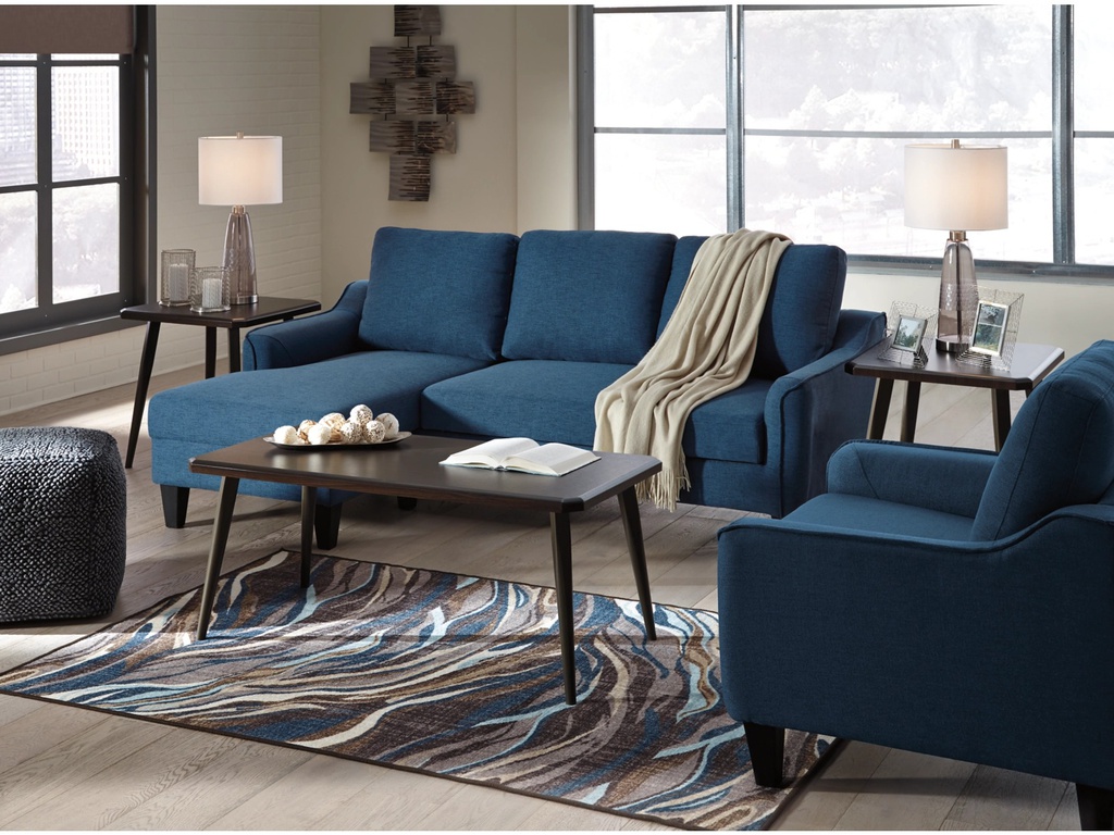 Ashley Jarreau Sofa Chaise Sleeper - Blue