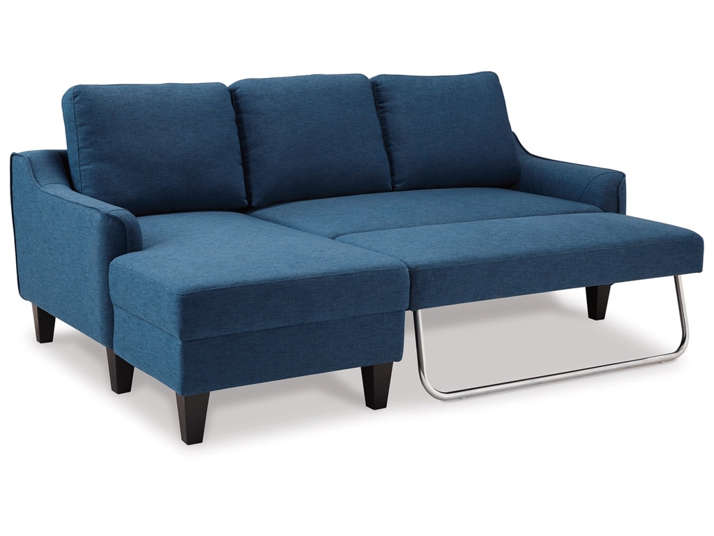 Ashley Jarreau Sofa Chaise Sleeper - Blue