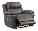 Ashley Erlangen Pwr Recliner/Adj Headrest - Midnight