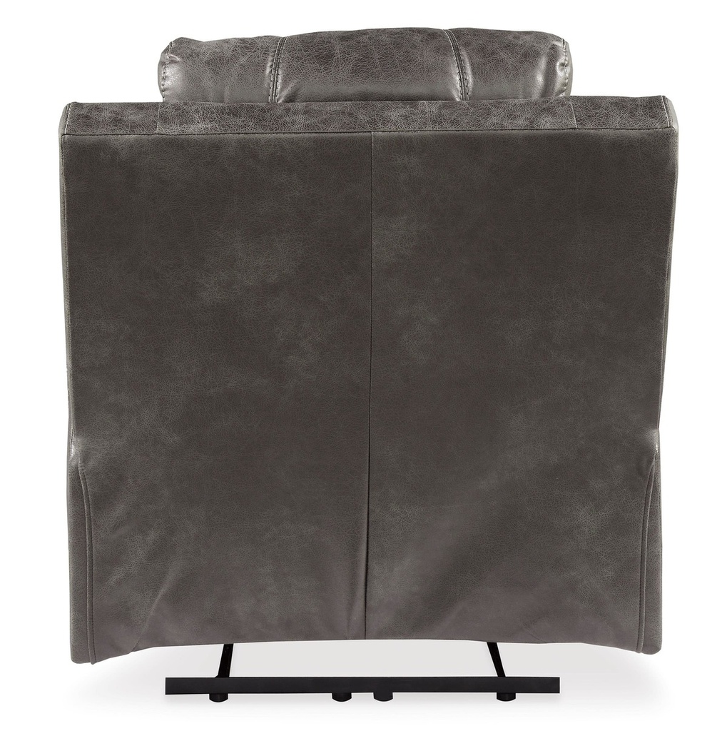 Ashley Erlangen Pwr Recliner/Adj Headrest - Midnight