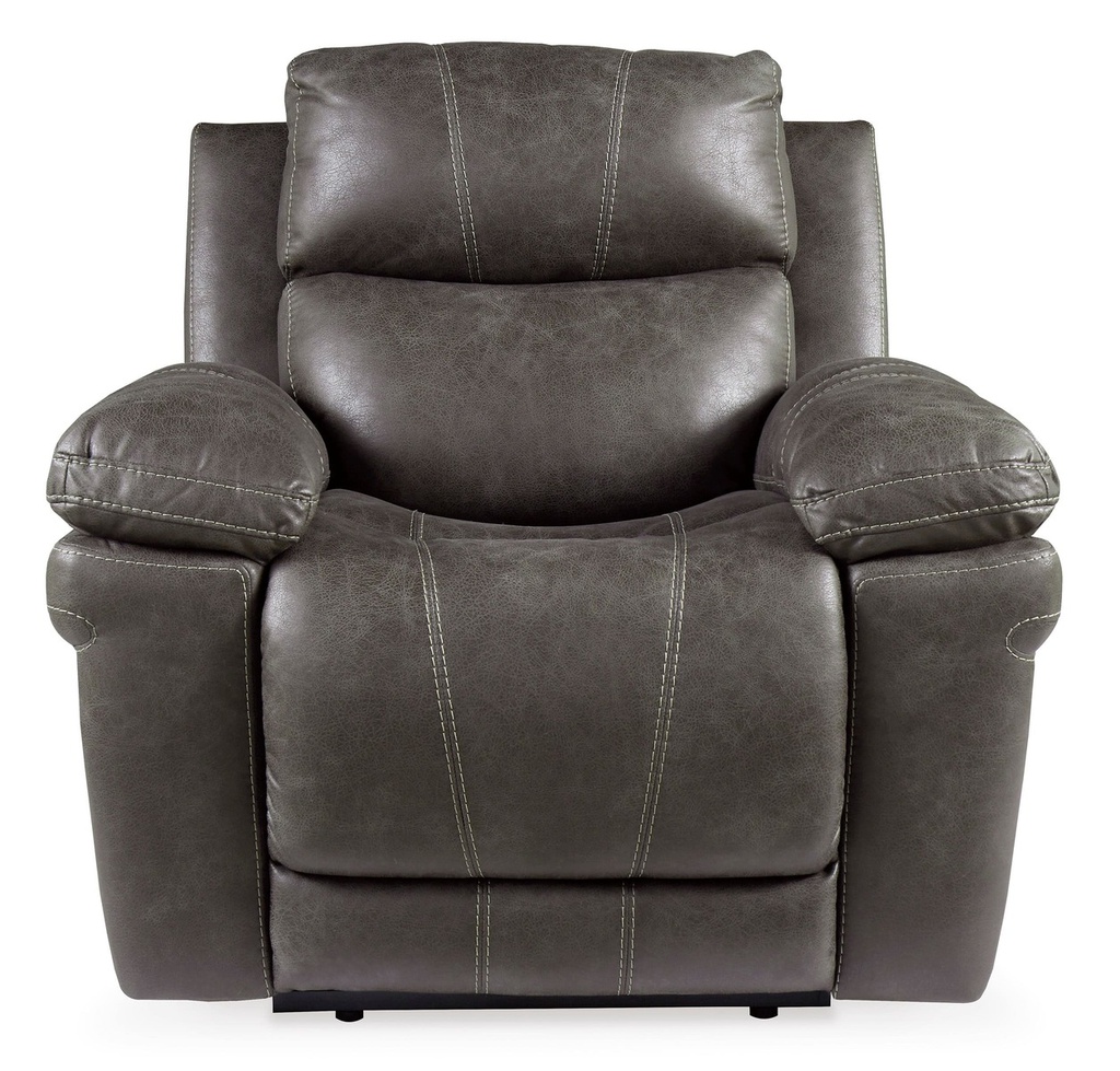 Ashley Erlangen Pwr Recliner/Adj Headrest - Midnight