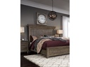 Ashley Johnelle King Panel Bed - Gray w/o Slats w/o Foundation