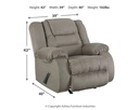 Ashley McCade Rocker Recliner - Cobblestone