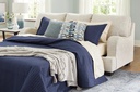 Ashley Valerano Queen Sofa Sleeper - Parchment
