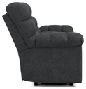 Ashley Wilhurst Double Rec Loveseat w/Console - Marine