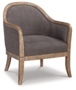 Ashley Engineer Accent Chair - Brown