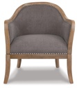 Ashley Engineer Accent Chair - Brown