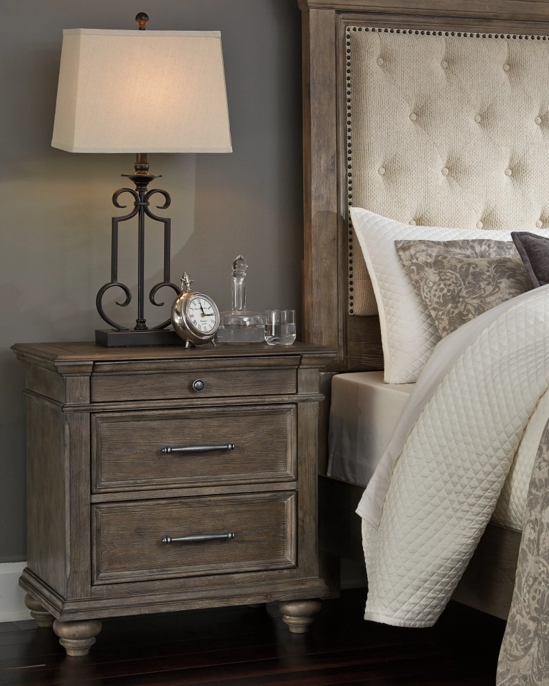 Ashley Johnelle Three Drawer Night Stand