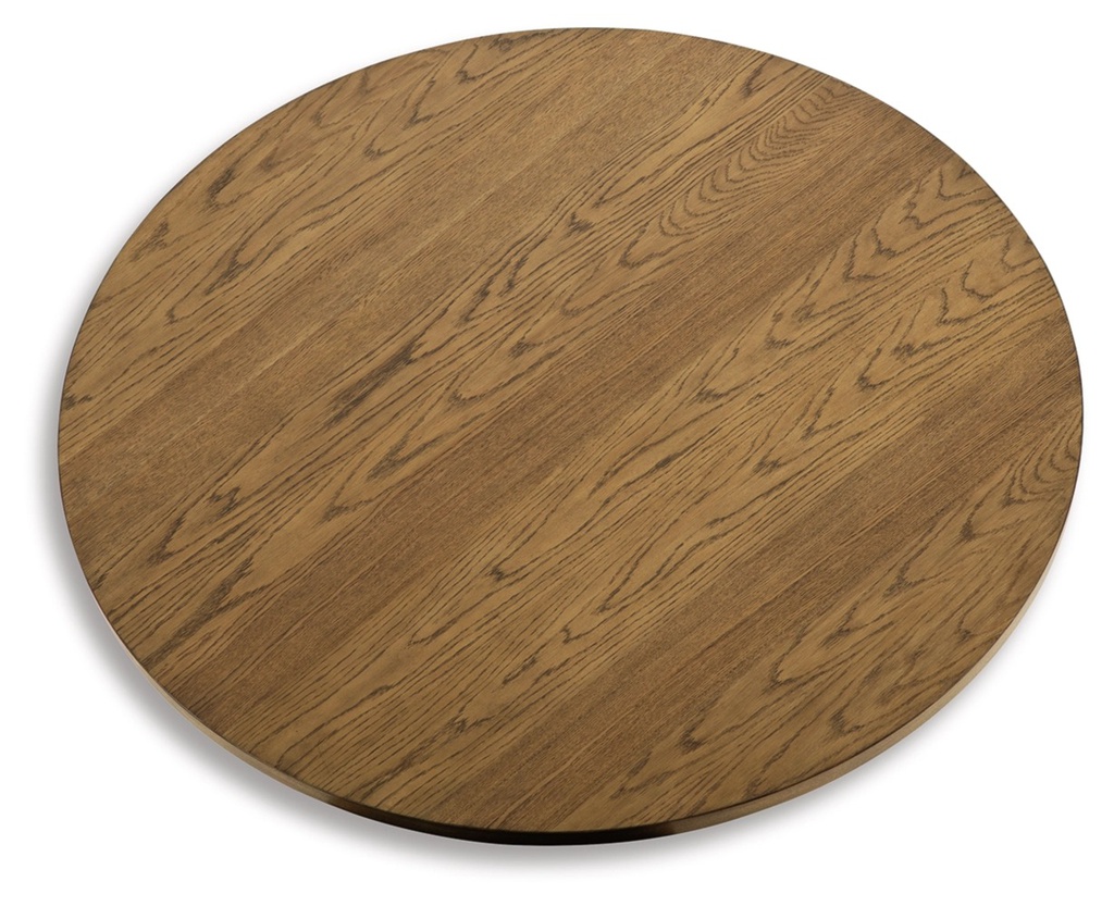 Ashley Dakmore Round Dining Room Table - Brown