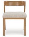 Ashley Kristiland Dining Uph Side Chair (2/Cn) - Gray/Light Brown