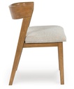 Ashley Kristiland Dining Uph Side Chair (2/Cn) - Gray/Light Brown
