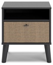Ashley Charlang One Drawer Night Stand - Two-tone