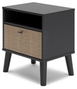 Ashley Charlang One Drawer Night Stand - Two-tone