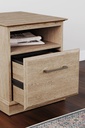 Ashley Elmferd - File Cabinet - Light Brown