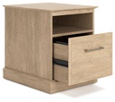 Ashley Elmferd - File Cabinet - Light Brown
