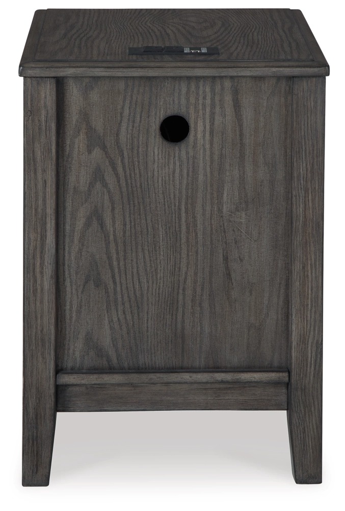 Ashley Montillan Chair Side End Table - Grayish Brown