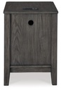 Ashley Montillan Chair Side End Table - Grayish Brown