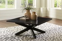 Ashley Joshyard Square Cocktail Table - Black
